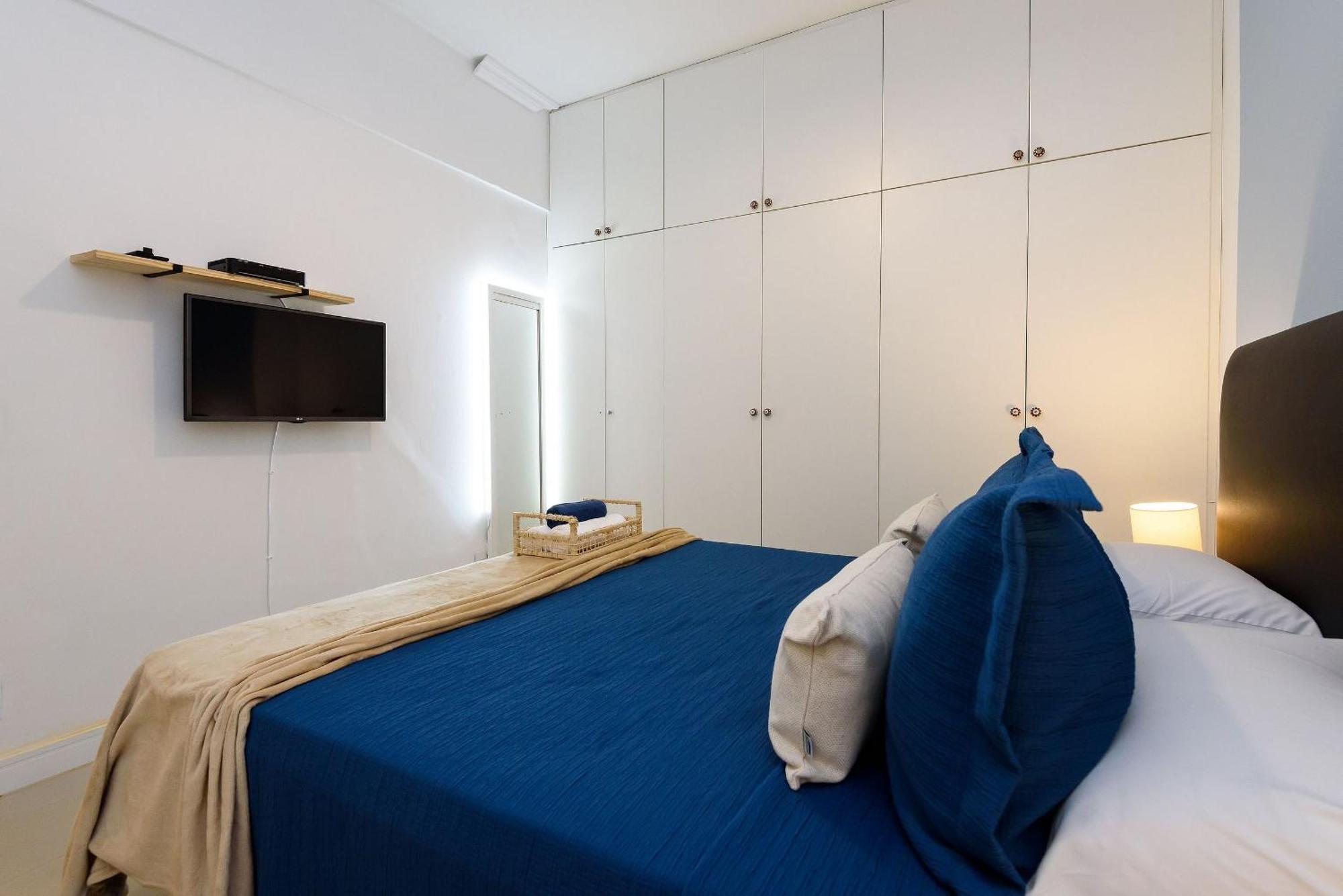 Apartamento Omar Do Rio - Df97/301: 2qtos Espaçoso, C/ Suíte, Smart Tv, Internet 350mbps C/ Workstation, A 180m Da De Copacabana E A 9 Minutos Do Metrô Siqueira Campos *